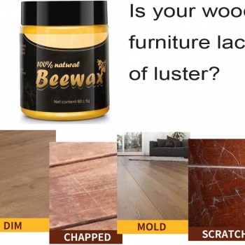 Wood+Seasoning+Beewax%2C+1+PACK+Natural+Wood+Wax+Traditional+Beeswax+Polish+for+Furniture%2C+Floor%2C+Tables%2C+Chairs%2C+Cabinets